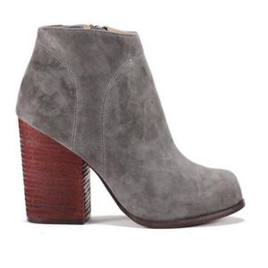 Jeffrey Campbell Hanger Ankle Boots Grey Size 8